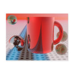 I love my morning coffee postcard