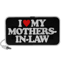 I LOVE MY MOTHERS-IN-LAW LAPTOP SPEAKER