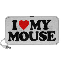 I LOVE MY MOUSE LAPTOP SPEAKERS