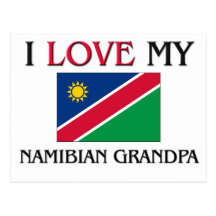 I Love My Namibian Grandpa Post Card