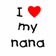 I love my nana cut outs