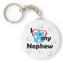 I Love My Nephew - Autism Key Chains