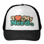 I Love My Nerd Trucker Hat