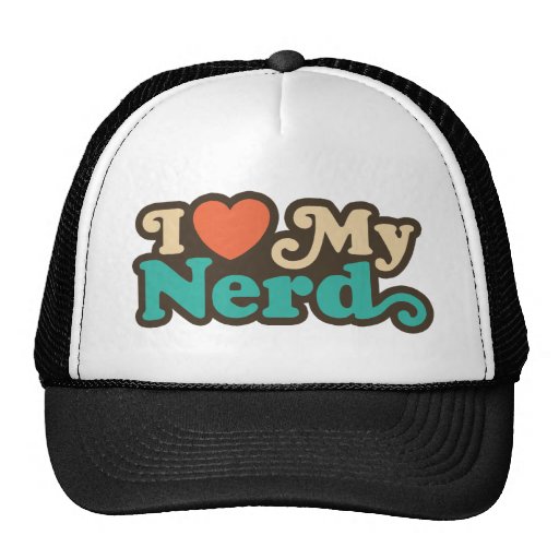 I Love My Nerd Trucker Hat