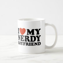 I Love My Nerdy Boyfriend Mug