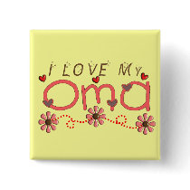 I Love My OMA Gifts Pin