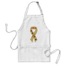 I Love My Pet Ribbon Apron