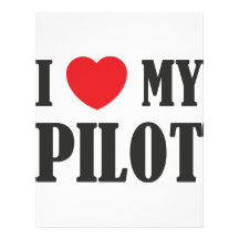 I love My Pilot Customized Letterhead