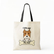 I Love My Pitbull Bag