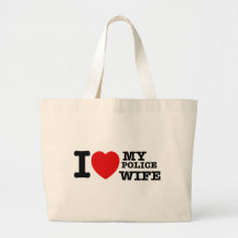 I love my Police wife Bag