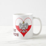 I Love My Polish Wife Mugs