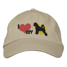 I Love my Portuguese Water Dog Embroidered Hat