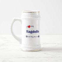 I Love My Ragdolls (Multiple Cats) Coffee Mug