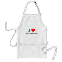 I Love My Readers Aprons