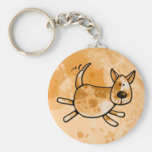 i love my red heeler key chains