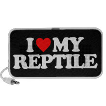 I LOVE MY REPTILE PORTABLE SPEAKER