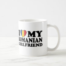 I Love My Romanian girlfriend Mug