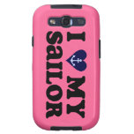 I Love My Sailor US Navy Samsung Galaxy S3 Case
