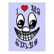 I Love My Smile Post Cards
