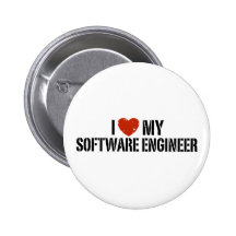 I Love My software Engineer Pins