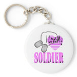 I love my soldier keychain