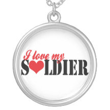 I Love my Soldier Necklace