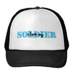 I love my solider trucker hat