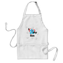 I Love My Son  - Autism Aprons