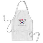 I Love My South Korean Mom Apron
