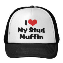 I Love My Stud Muffin Mesh Hat