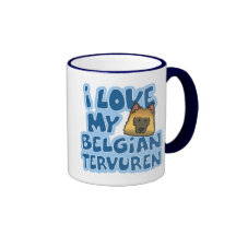 I Love My Tervuren Mug