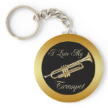 I LOVE MY TRUMPET keychains