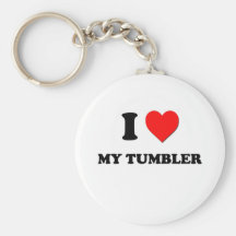 I love My Tumbler Keychain