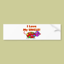 "I love my UNCLE"  Kids T-Shirts/gifts bumper stickers