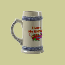 "I love my UNCLE"  Kids T-Shirts/gifts mugs
