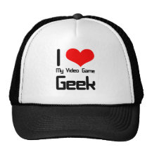 I love my video game geek hat
