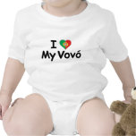 I Love My Vovo (Grandma) t-shirts