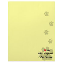 I Love My West Highland White Terrier (Westie)