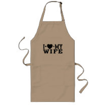 I Love My Wife Apron