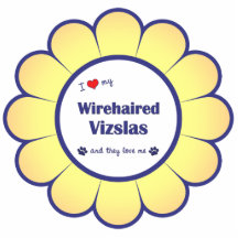 I Love My Wirehaired Vizslas (Multiple Dogs) Cut Out