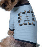 I Love My Yorkie Doggie Tshirt