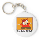 I Love Nachos T-Shirt Keychains