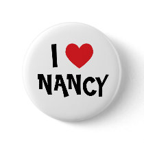 I Love Nancy) Buttons