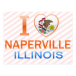 I Love Naperville, IL Postcard