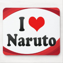I Love Naruto, Japan Mousepad