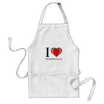 I Love Nashville Apron