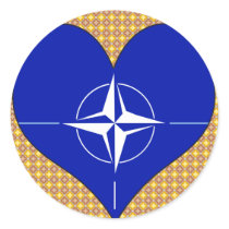 I Love Nato Stickers