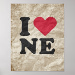 I LOVE NE PRINT