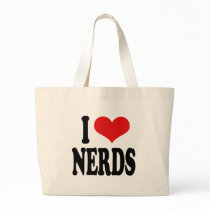 I Love Nerds Tote Bag