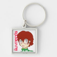 I love nerds Keychain